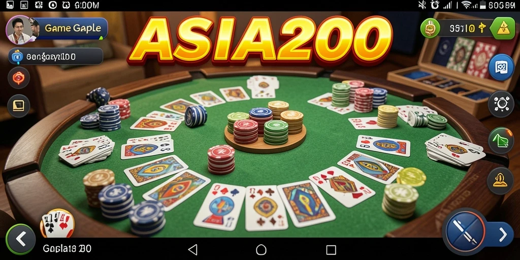 Tampilan gameplay ASIA200 yang seru dan menawan.