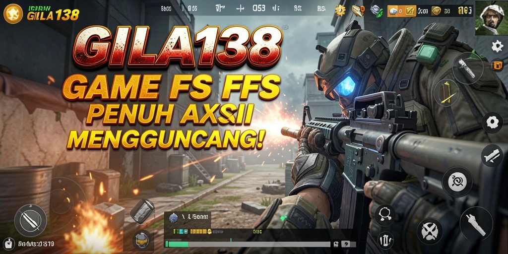 Screenshot menampilkan aksi intens dalam permainan GILA138.
