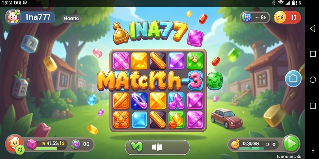 Tampilan gameplay INA777 yang seru dan penuh warna.