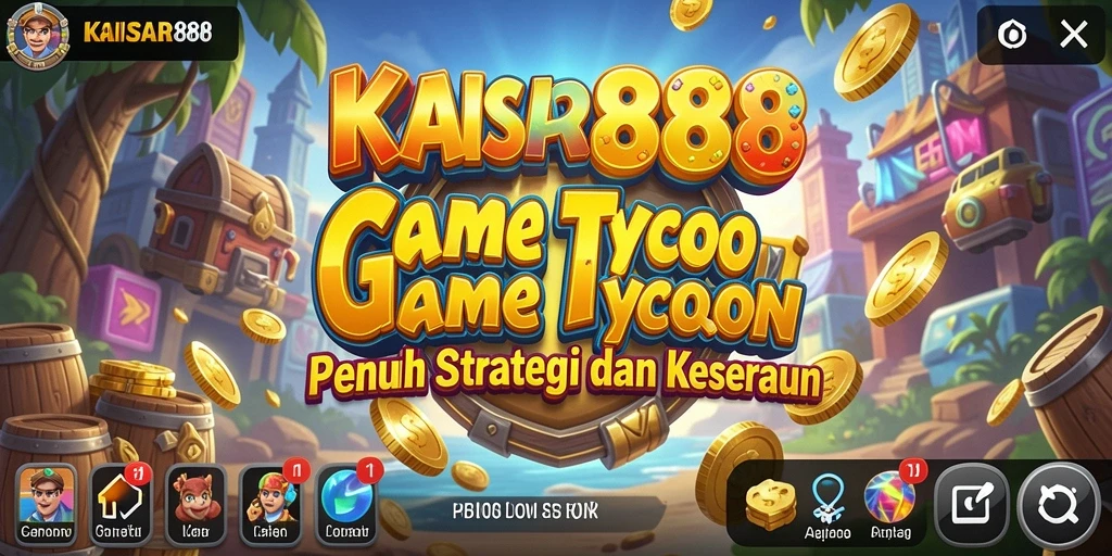 Tampilan gameplay KAISAR888 yang seru dan penuh strategi Tycoon.