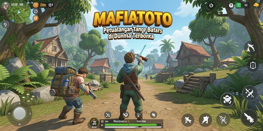 Tangkapan layar gameplay MAFIATOTO di dunia terbuka yang menakjubkan.