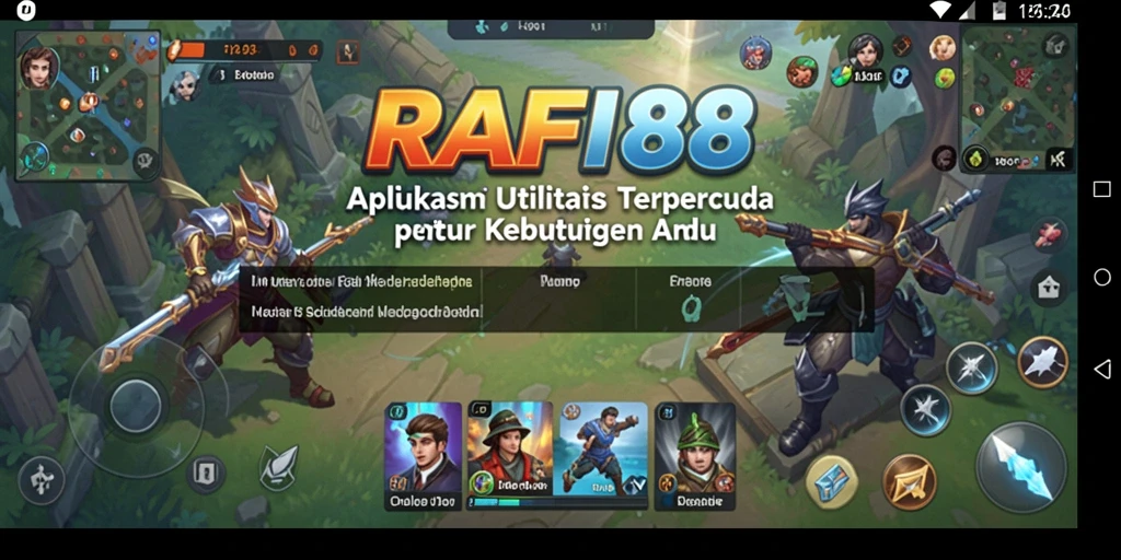 Screenshot utama RAFI88 menampilkan antarmuka aplikasi yang intuitif untuk pengelolaan utilitas.