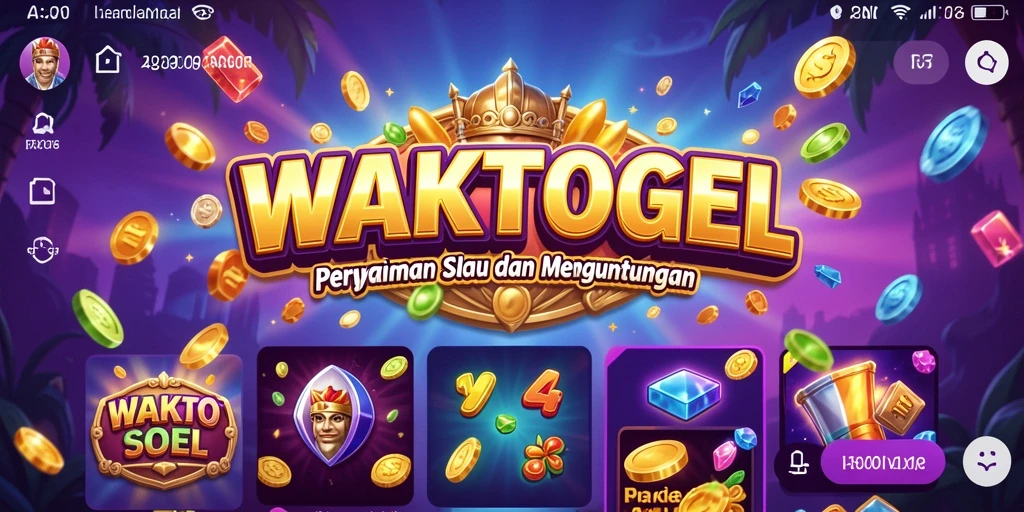 Screenshot WAKTOGEL menampilkan gameplay Slot yang menyenangkan.
